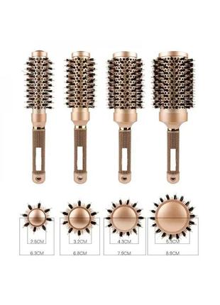 Набір професійних термобрашів для волосся nano technology cera...3 фото