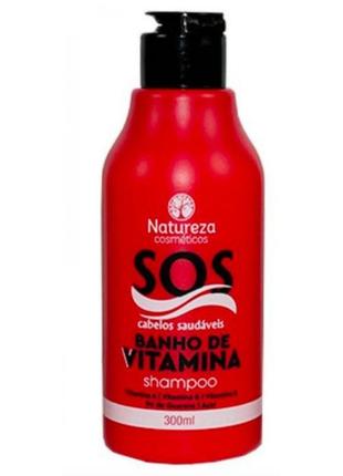 Шампунь natureza sos banho de vitamina 300мл1 фото