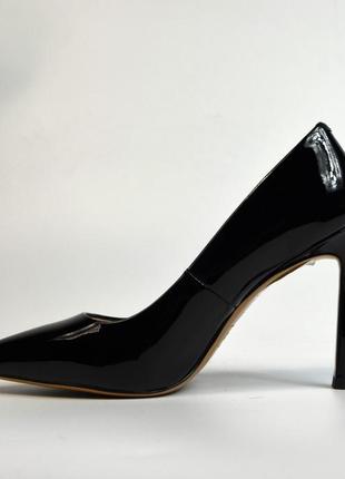 Туфли лодочки женские черные на шпильке лаковая кожа hs423120a-1-7 inci 34502 фото