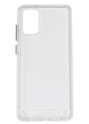 Чохол tpu space case transparent для samsung galaxy s20 (прозо...