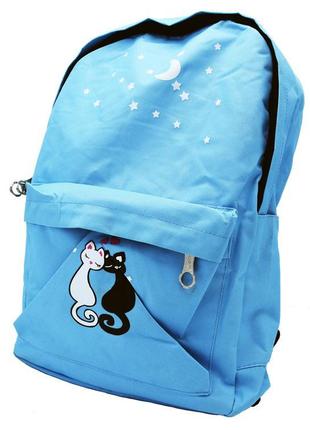 Дитячий рюкзак 4 в 1 (блакитний)2 фото