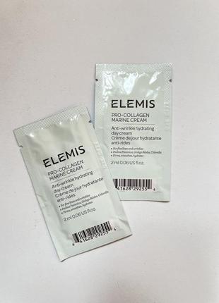 Крем для лица "морские водоросли" elemis pro-collagen marine cream пробник