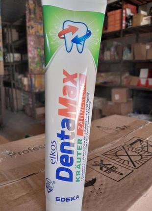 Зубная паста elkos denta max fluor-fresh 125 мл2 фото