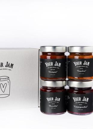 Набор крафтовых натуральных соусов your jam