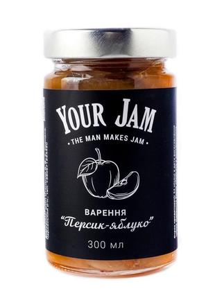 Крафтове варення your jam персик-яблуко