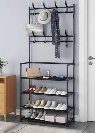 Полиця для одягу та взуття multifunctional shoe&hat rack