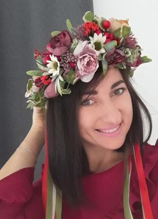 Венок украинский на голову