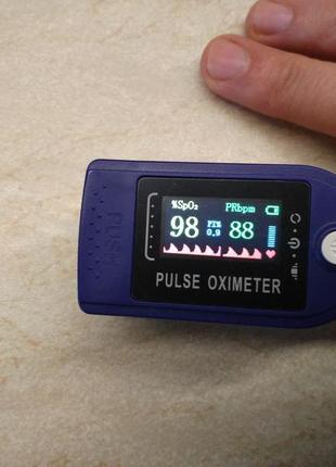 Пульсоксиметр pulse oximeter для вимірювання сатурації та пульсу