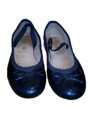 Шкіряні туфлі geox для дівчинки2 фото