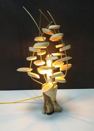Авторский светильник "деревце"2 фото