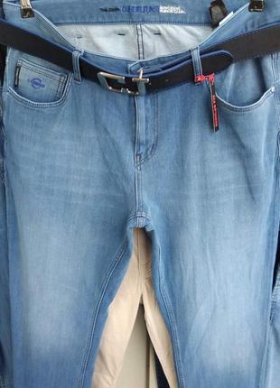 Літні джинси cobbelti з чорним поясом4 фото