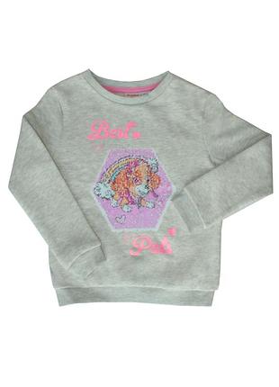 Джемпер толстовка паєтки перевертиши paw patrol primark