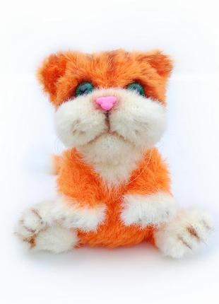 Кошеня руде. авторська іграшка ручної роботи3 фото