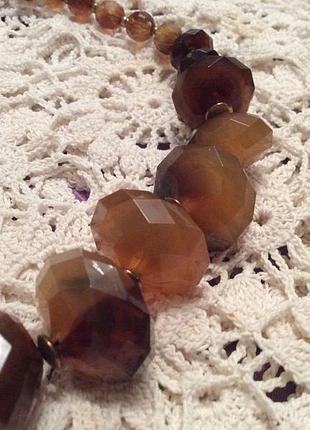 Колье ожерелье бусы винтаж 2