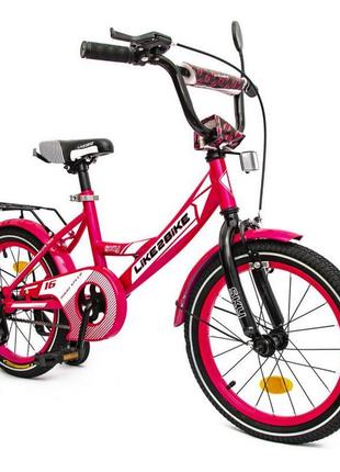 Велосипед дитячий 2-х колісний 16'' 211603 (rl7t) like2bike sk...
