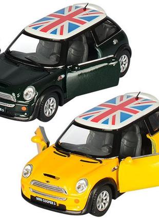 Жел. машинка mini cooper s kt5059fw (yellow)