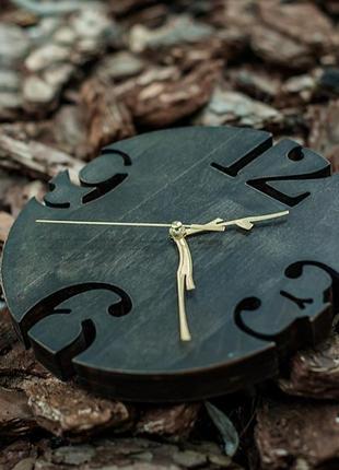 Інтер'єрні дерев'яні годинник "modern"3 фото