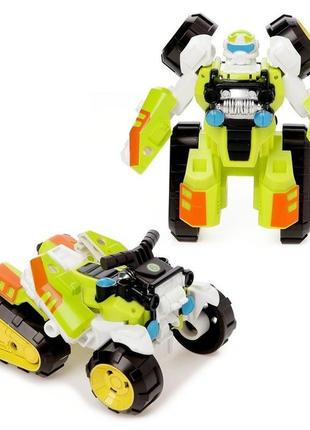 Іграшковий трансформер 675-9 робот+квадроцикл (зелений)