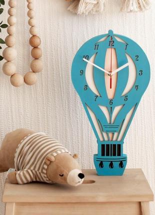 Годинник для дитячої кімнати "повітряна куля"