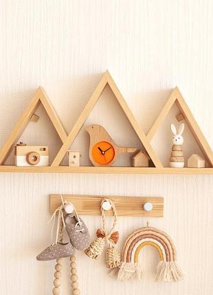 Настольные деревянные часы "птичка"