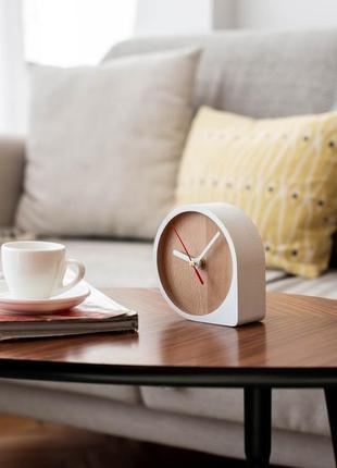 Настольные деревянные бесшумные часы "scandi i"