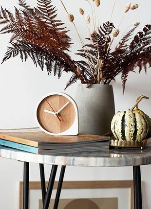 Настольные деревянные бесшумные часы "scandi i"