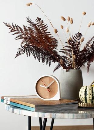 Настольные деревянные бесшумные часы "scandi i"