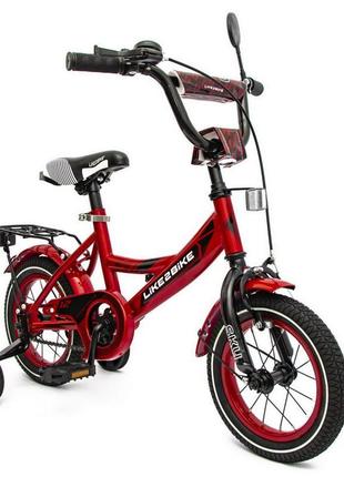 Велосипед дитячий 2-х колісний 12'' 211203 like2bike sky, борд...