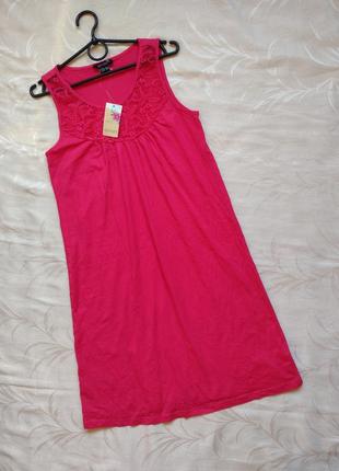 Коротки//esmara туніка плаття сукня з мереживом з трикотаж4 фото