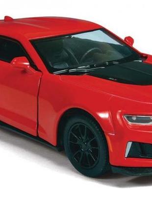 Колекційна іграшкова машинка chevrolet camaro zl1 5' kt5399w і...