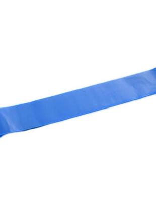 Еспандер ms 3416-2, стрічка, tpe, 60-5-0,8 см (синій)1 фото