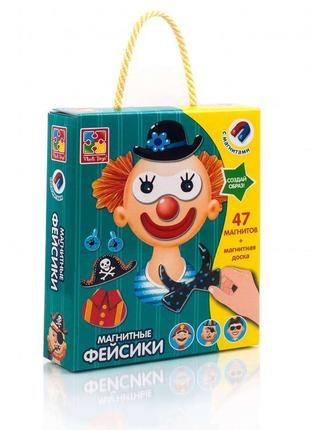 Магнітна гра vladi toys фэйсики (рос) vt3702-09