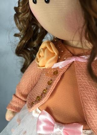 Текстильная кукла ручной работы4 фото