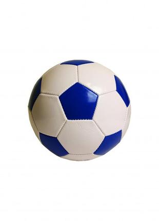 М'яч футбольний bt-fb-0243 діаметр 21,8 див. 270г (синій)
