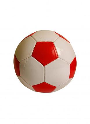 М'яч футбольний bt-fb-0243 діаметр 21,8 див. 270г (червоний)