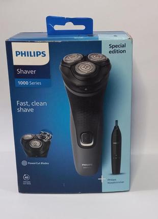 Электробритва philips s1142/02 триммер для носа и ушей10 фото