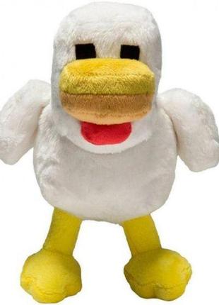Игрушка minecraft курица 18х17х12 см. майнкрафт цыпленок chicken