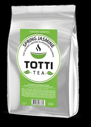 Зелений чай totti spring jasmine 250 г