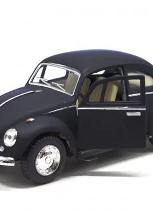 Машинка (volkswagen beetle) kt5057wm (чорний)