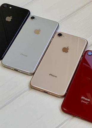 Iphone 8 64/256gb space/silver/gold/red оригінал, розстрочка, н..