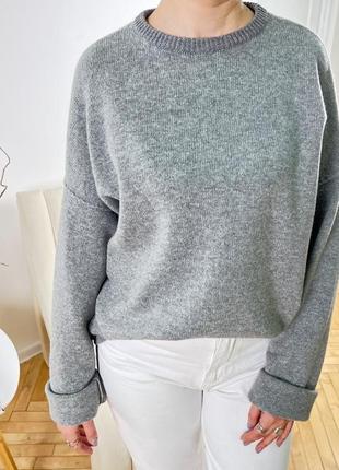 Ідеальний весняний светр (кашемір/меринос)9 фото