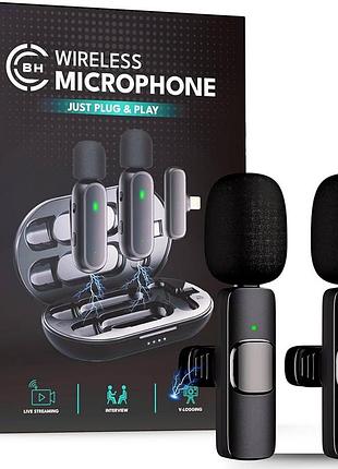Беспроводной петличный микрофон для iphone