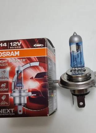 Автолампа osram night breaker laser h4+150% 64193nl fs osram 64193nl