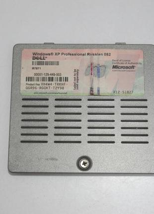 Частина корпусу dell d820 (nz-4189)