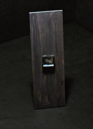 Годинник "loft 1.0" годинники з дерева , настільні годинники , відмінний подарунок по будь-якому приводу3 фото