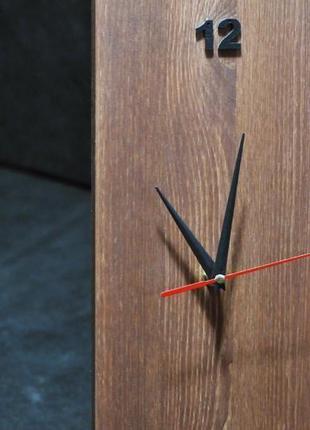 Годинник "loft 1.0" годинники з дерева , настільні годинники , відмінний подарунок по будь-якому приводу2 фото