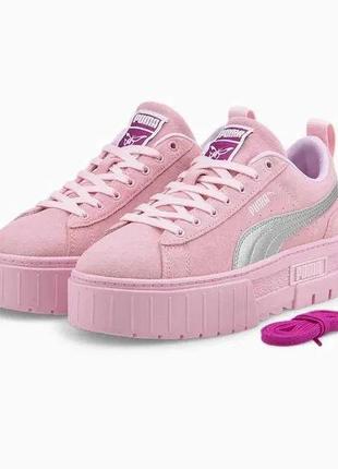 Кроссовки puma mayze metallic fs x dua lipa оригінал кросівки кросовки1 фото