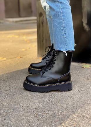 Ботинки dr. martens jadon black  черевики2 фото