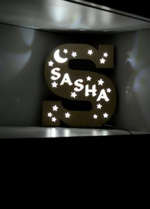 Нічник-буква sasha4 фото