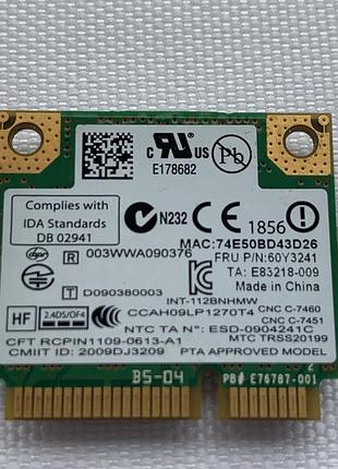 Wi-fi модуль lenovo y570 (nz-18403)